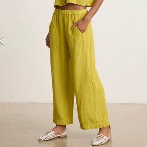 Lola linen pant - Velvet by Graham & Spencer - Dandelion size small